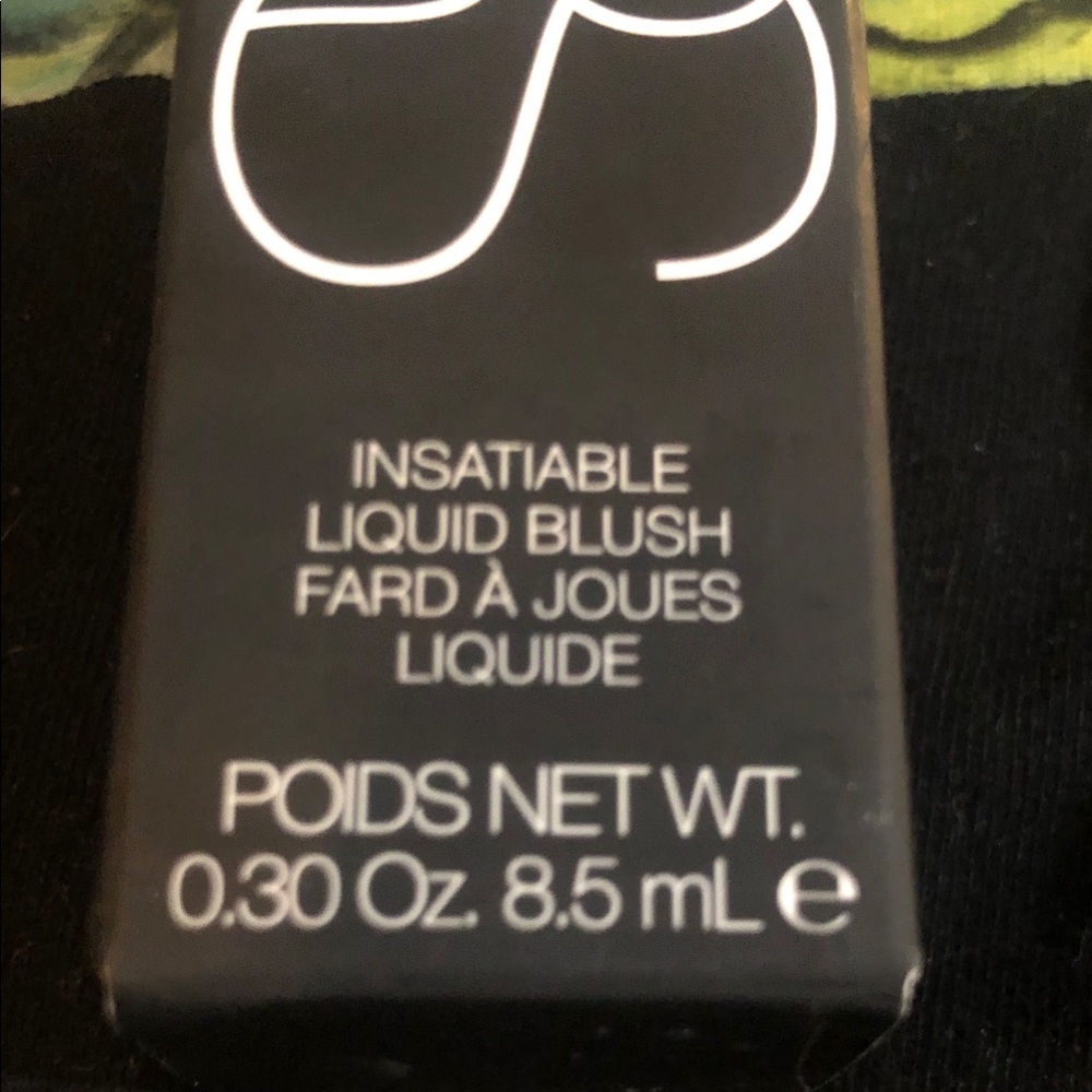 NARS Insatiable Liquid Blush — Black Packaging